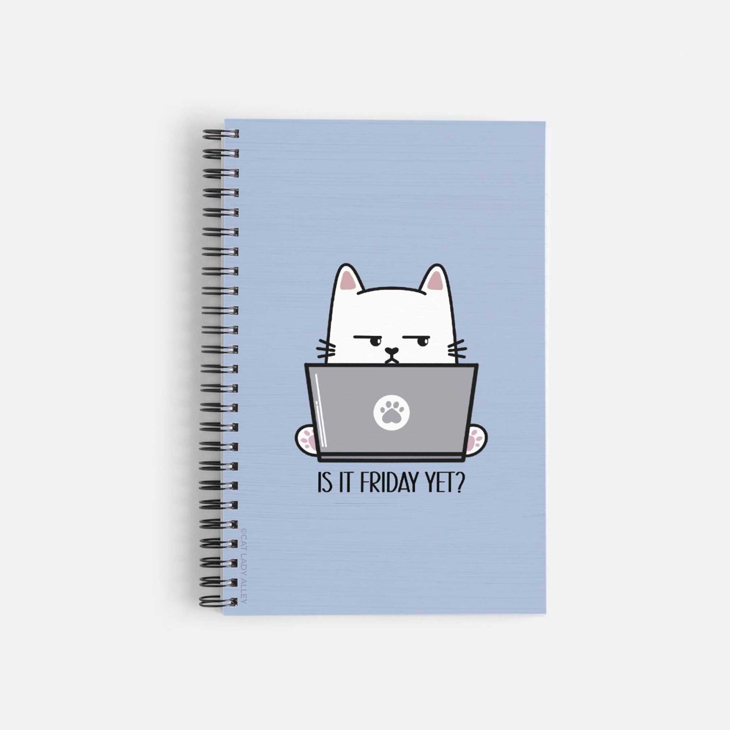 Is It Friday Yet Notebook front cover