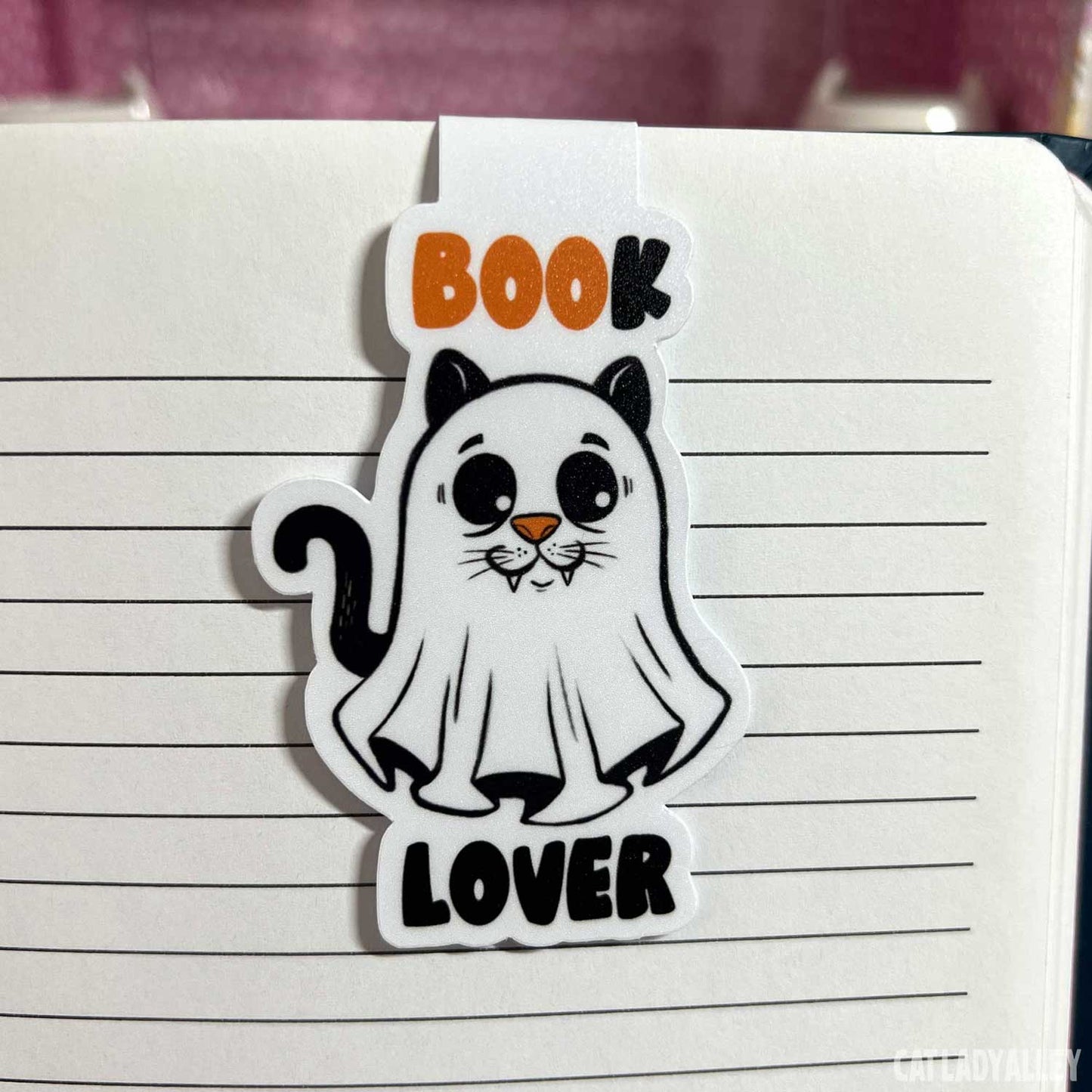 book lover magnetic bookmark