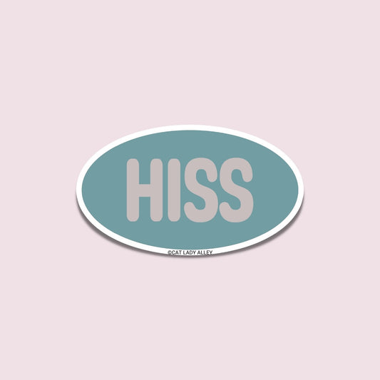 Hiss Cat Sticker
