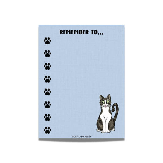 Remember To Mini Cat Notepad