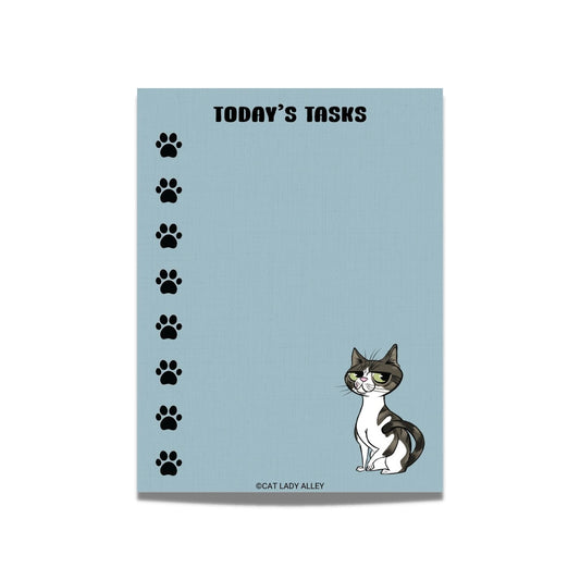 Today's Tasks Mini Cat Notepad